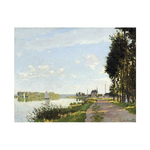 Slika Claudea Moneta - Argenteuil, 70x55 cm
