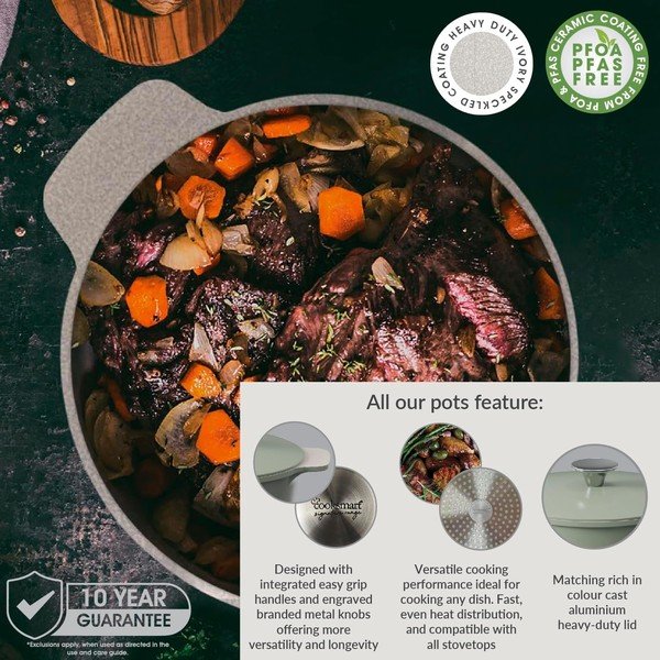 Kastrola za pečenje s poklopcem 3,2 l Signature Range – Cooksmart ®-image-2