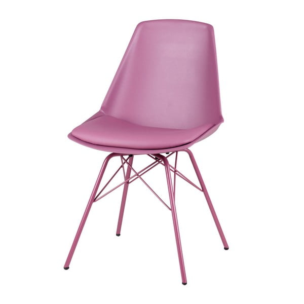Set od 4 ljubičasto-ružičaste sømcasa Tania stolice