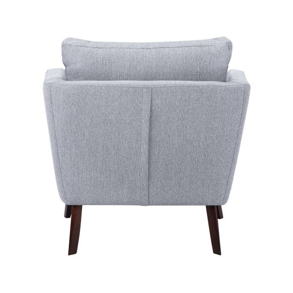 Svijetlo siva fotelja Mazzini Sofas Elena-image-1
