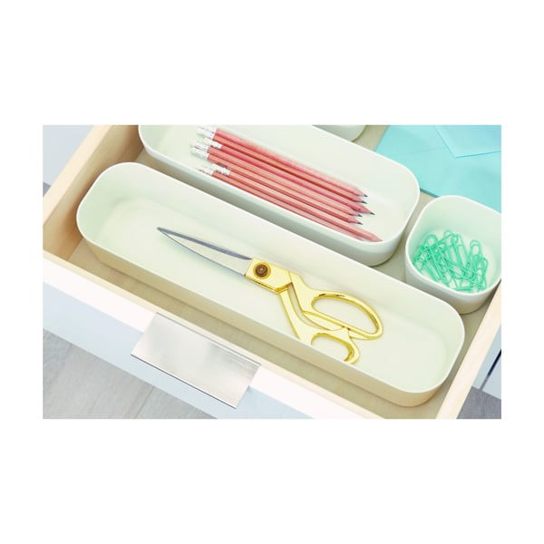 Bijela kutija za pohranu iDesign Eco, 9 x 36,5 cm-image-3