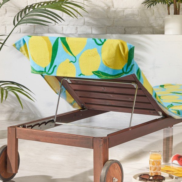 Pamučan ručnik za plažu 92x180 cm Lemons Lounger – Catherine Lansfield-image-2