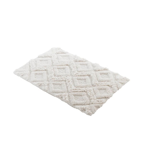 Bijela kupaonska prostirka 50x80 cm Ikatis – douceur d'intérieur-image-4