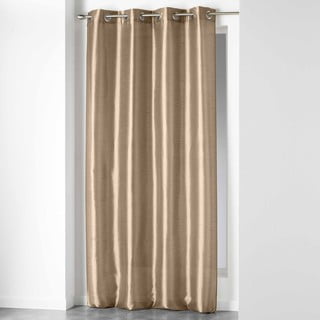 Bež satenska zavjesa 140x240 cm Shana – douceur d'intérieur