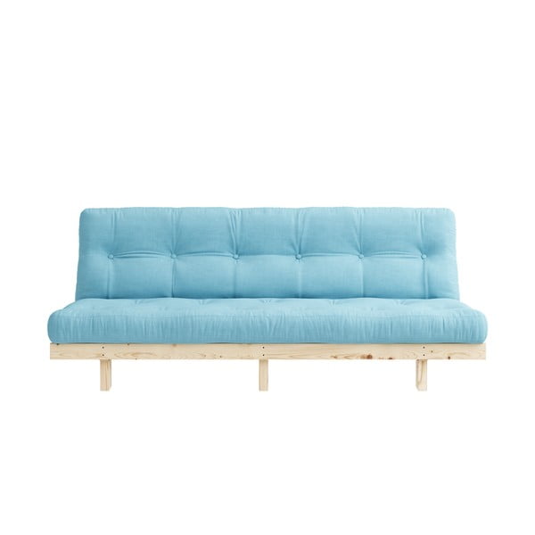 Kauč na rasklapanje Karup Design Lean Raw Light Blue