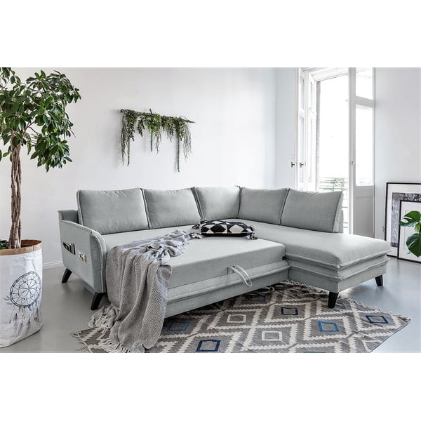 Siva kutna garnitura na razvlačenje, desni kut, Miuform Charming Charlie L-image-4