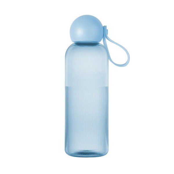Svijetlo plava boca za vodu za put od reciklirane plastike 600 ml Ture – Sagaform