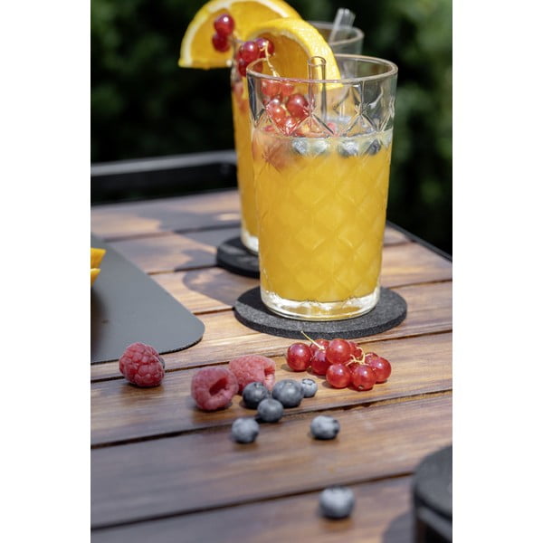 Crni podmetači u kompletu od 8 komada sa stalkom - Wenko-image-3