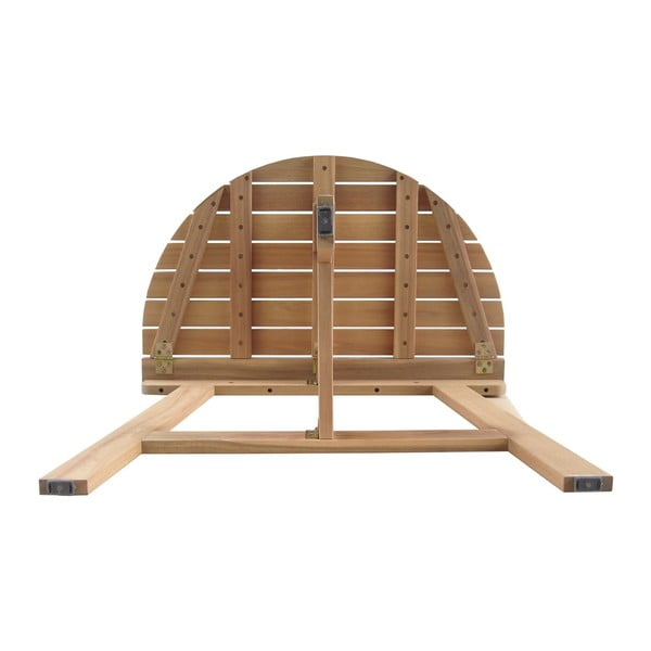 Vrtni blagovaonski stol od punog bagrema 45x70 cm Nina - LDK Garden-image-3