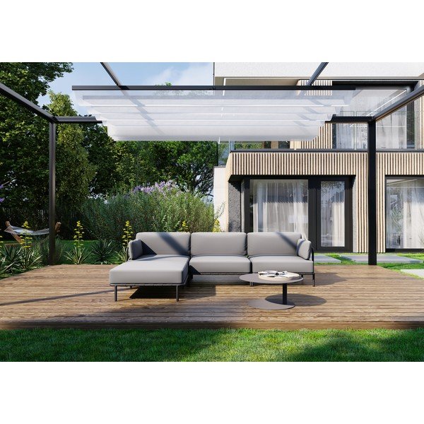 Svijetlo sivi vrtni modularni kauč 234 cm Salve – Sit Sit-image-4