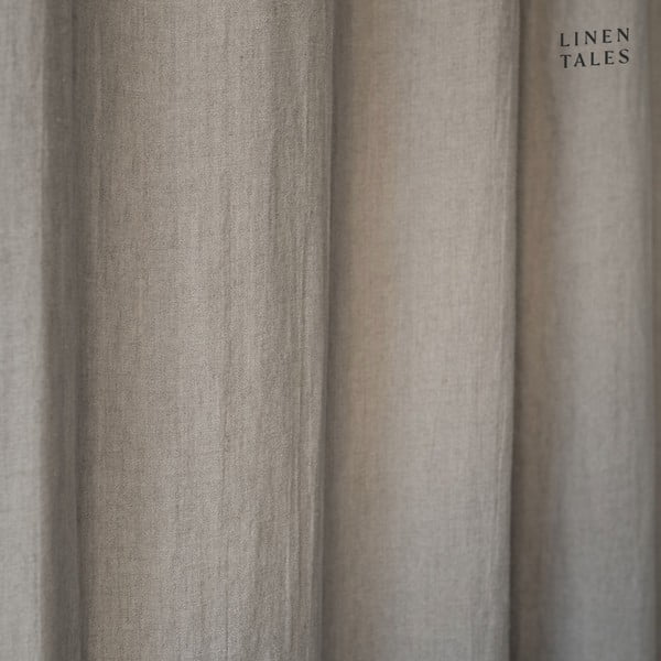 Bež zavjesa 140x300 cm Night Time - Linen Tales-image-2