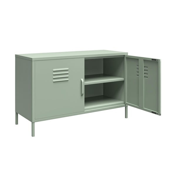 Zeleni metalni ormarić 100x64x40 cm Mission District – Støraa-image-4