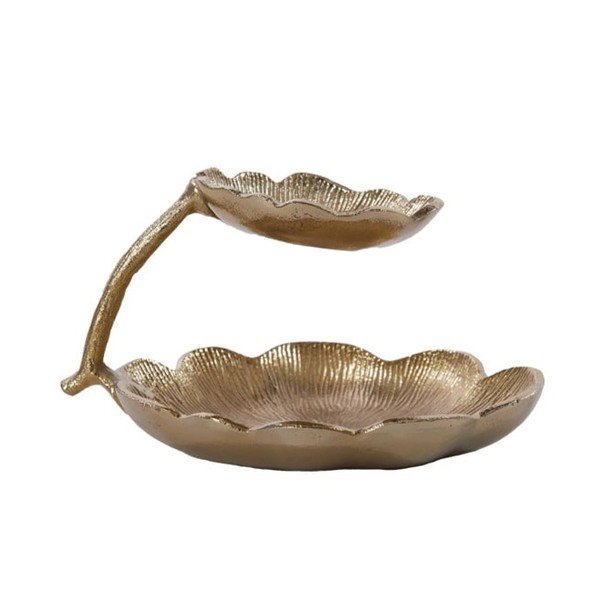 Metalni ukrasni pladanj Iris – Light & Living