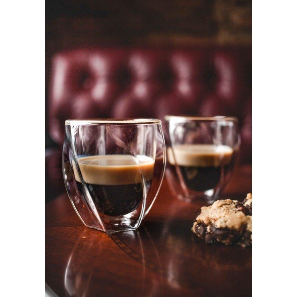 Šalice u setu 2 kom za cappuccino/s dvostrukom stijenkom 250 ml Cristallo – Vialli Design-image-1