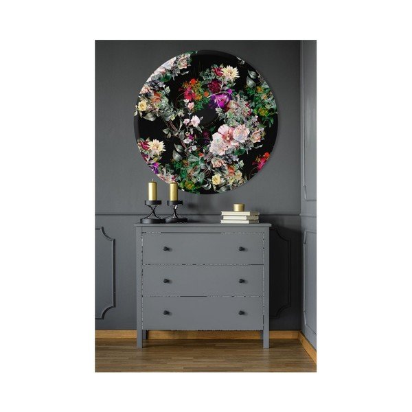 Zidni ukras Styler Ring Floral, ø 70 cm-image-1