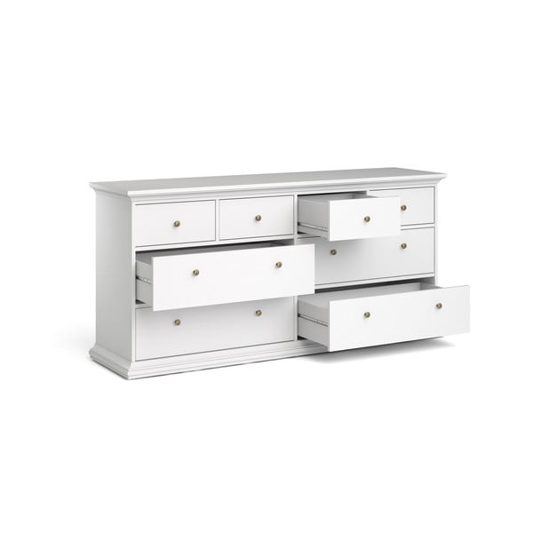 Bijela niska komoda 183x87 cm Paris – Tvilum-image-3