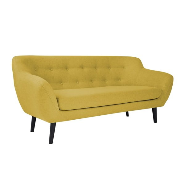 Žuta sofa Mazzini Sofas Pijemont, 188 cm