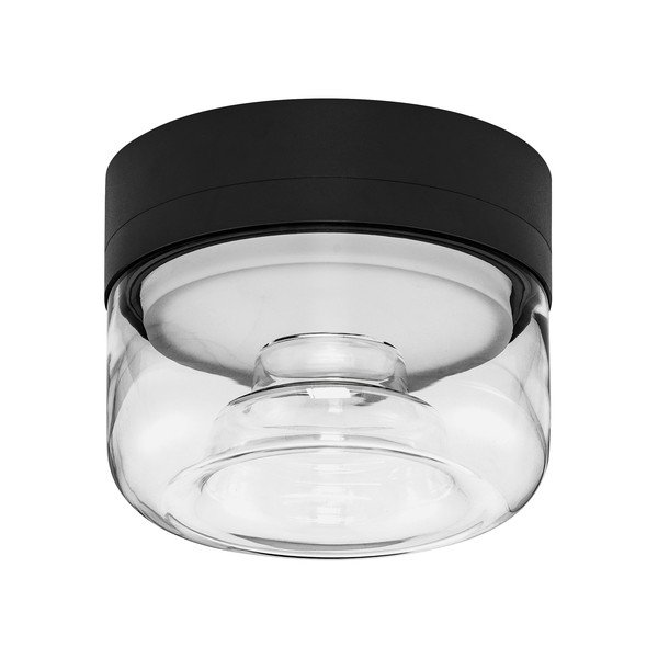 Mat crna LED stropna svjetiljka aluminijska Doris – Nova Luce