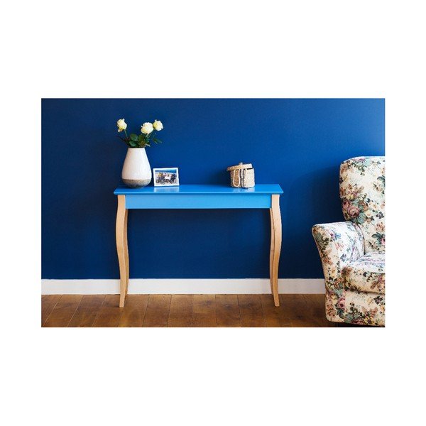 Plavi konzolni stol Ragaba Lillo, širine 85 cm-image-2