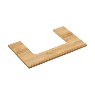 Ploča ispod umivaonika u dekoru hrasta 78x50 cm Set 360 - Pelipal