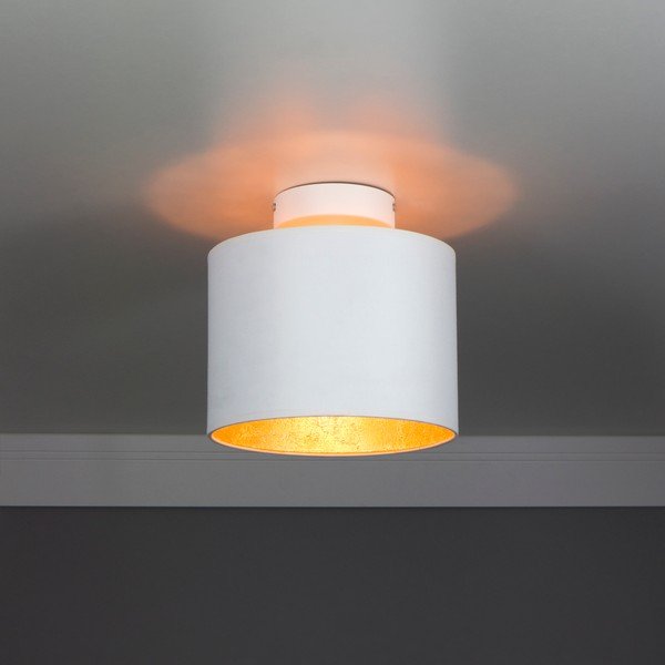 Bijela stropna lampa s detaljima u zlatnoj boji Sotto Luce MIKA XS, 20 cm-image-1