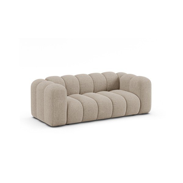 Bež sofa od šenila 200 cm Lupine – Micadoni -image-1