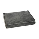 Tamno sivi krevet za pse 90x60 cm Dog Fantasy Stripe – Plaček Pet Products