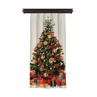 Božićna zavjesa Christmas Tree, 140 x 260 cm
