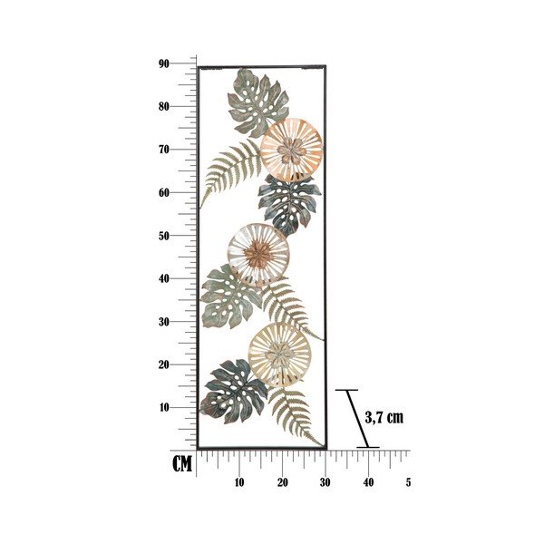 Željezni zidni ukras s prirodnim motivima Mauro Ferretti Too Natura-image-4