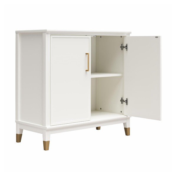 Bijeli ormarić 84x84 cm Westerleigh – CosmoLiving by Cosmopolitan-image-1