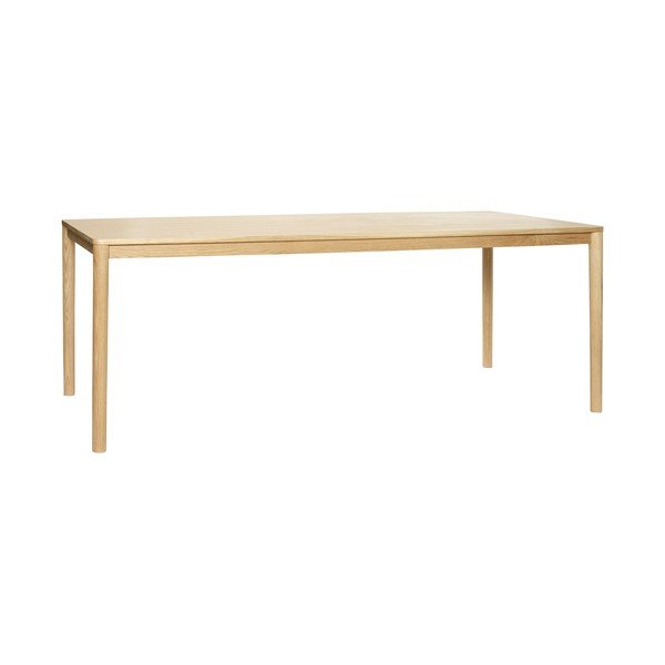 Blagovaonski stol u dekoru hrasta u prirodnoj boji 100x200 cm Ground – Hübsch