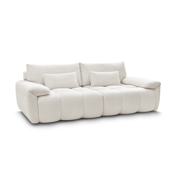Bijela sofa od šenila 264 cm Ivane – Bobochic Paris-image-3
