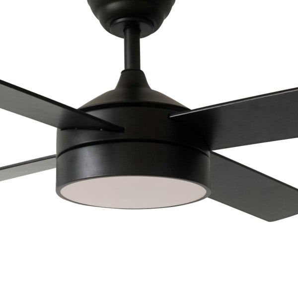 Crna LED stropna svjetiljka ø 15 cm Zarautz – SULION-image-2