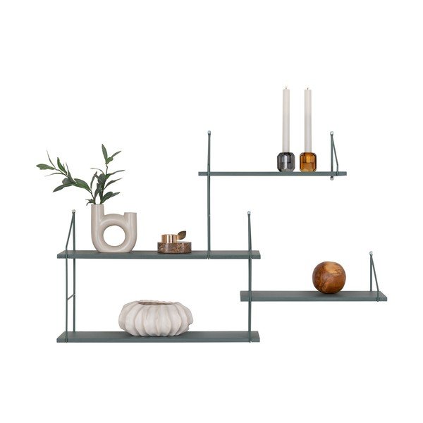 Sivo-zelena podna polica Harlem Hylde - House Nordic-image-2