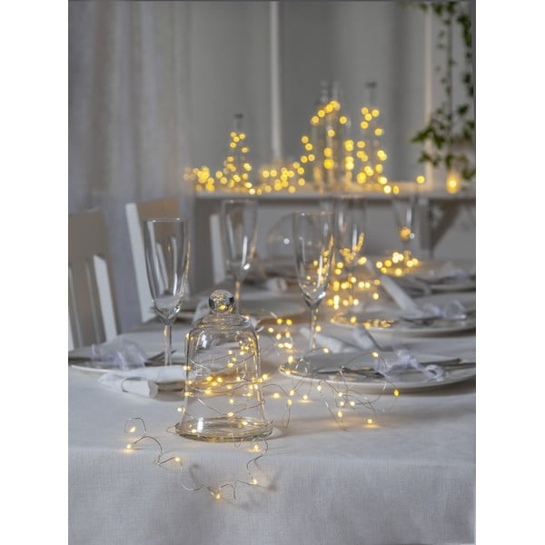 Svjetleći lanac broj žarulja 100 kom s utikačem dužina 10 m Dew Drop – Star Trading-image-3