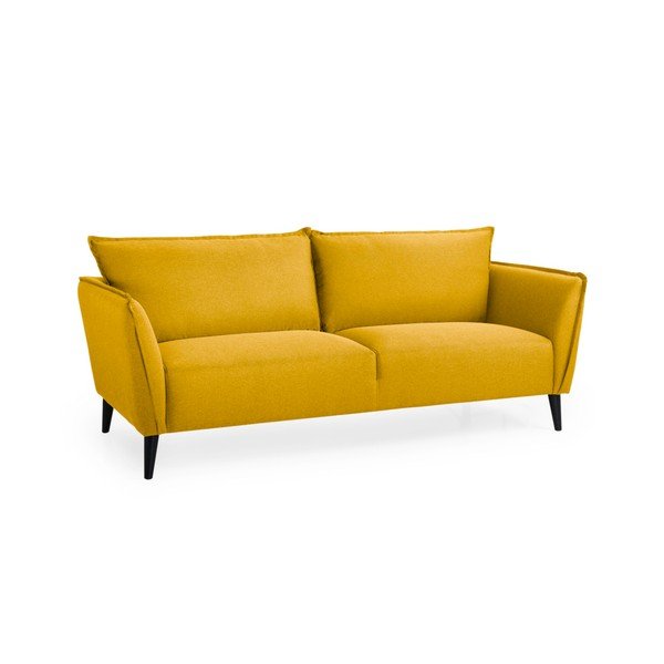 Žuta sofa Scandic Retro, 206 cm-image-2