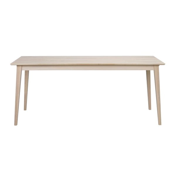 Blagovaonski stol od hrastovine s mat lakiranim premazom Rowico Mimi, 180 x 90 cm-image-4