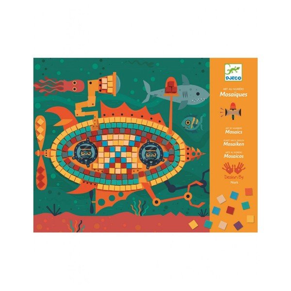Raznobojni mozaik Djeco Machines u pokretu-image-1