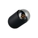 Crna metalna stolna lampa (visina 13,5 cm) Nara – Reality