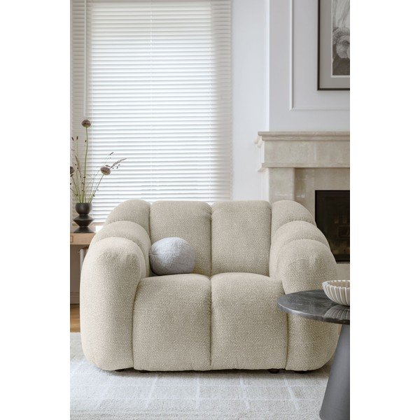 Bež fotelja Shell – Miuform-image-1