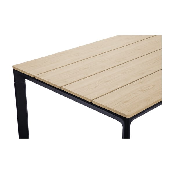 Vrtni blagovaonski set za 4 osobe s crnim stolicama Joanna i stolom Thor, 147 x 90 cm-image-3