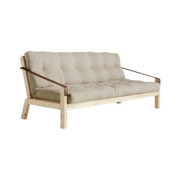 Kauč ​​na razvlačenje Karup Design Poetry Natural Clear/Len Beige-image-3