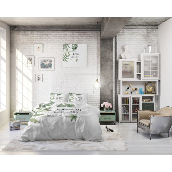 Pamučna posteljina Pure Cotton Vitality, 240 x 200 cm-image-3