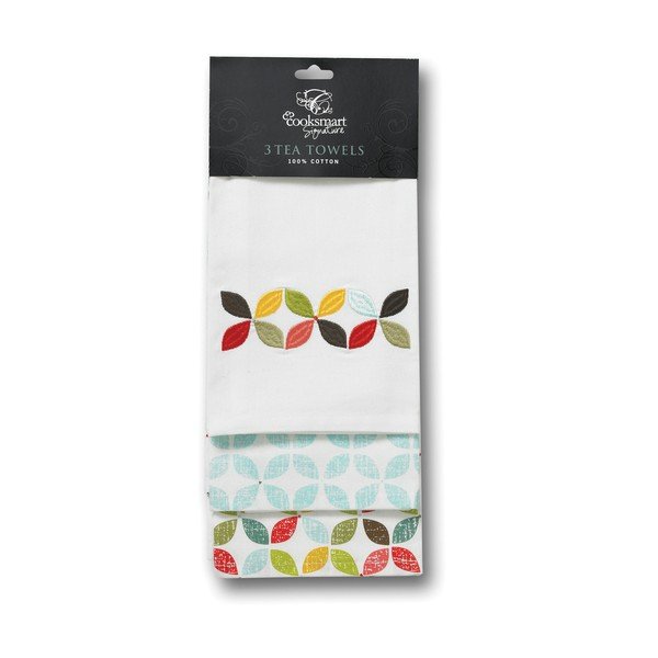 Set od 3 Cooksmart England Retro ručnika