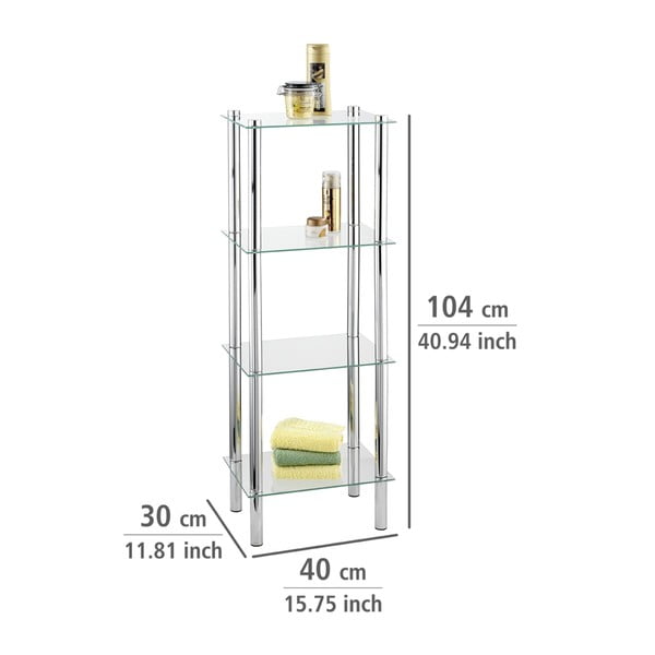 Polica s 4 odjeljka Wenko Yago-image-1