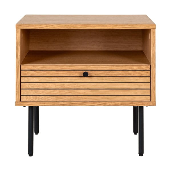 Pomoćni stol s pločom stola u dekoru hrasta 40x50 cm Kyoto – House Nordic