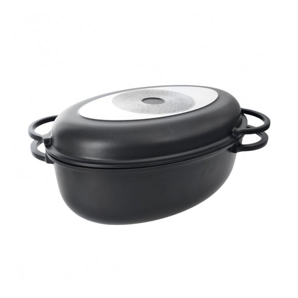 Trodijelni pekač s teflonskom površinom poklopcem za aromu Orion Al-image-2