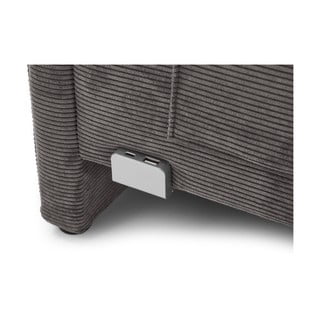 Antracitno sivi kutni dječji krevet 140x200 cm Cool – Meise Möbel