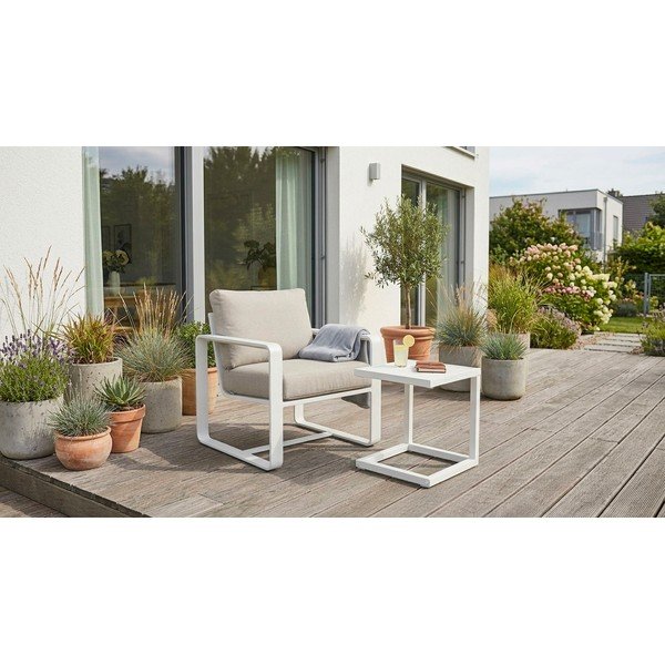 Vrtni stolić aluminijski 40x40 cm Hilde   – Bizzotto-image-1