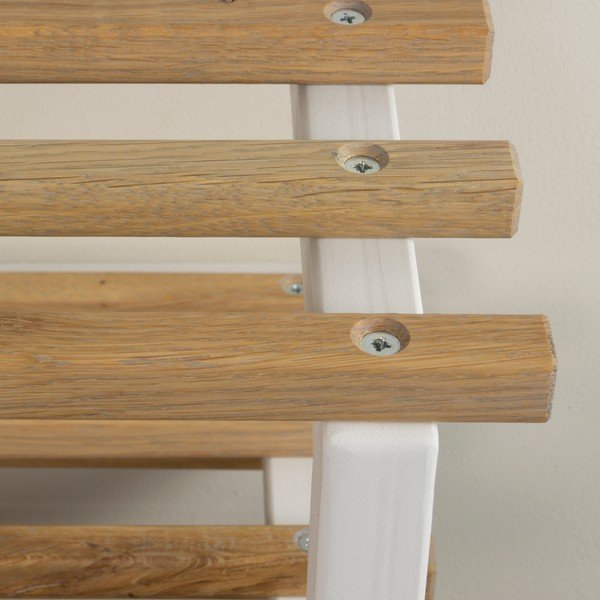 Bijeli/u prirodnoj boji metalni viseći ormarić za cipele 71x26x34 cm Marco – Spinder Design-image-4